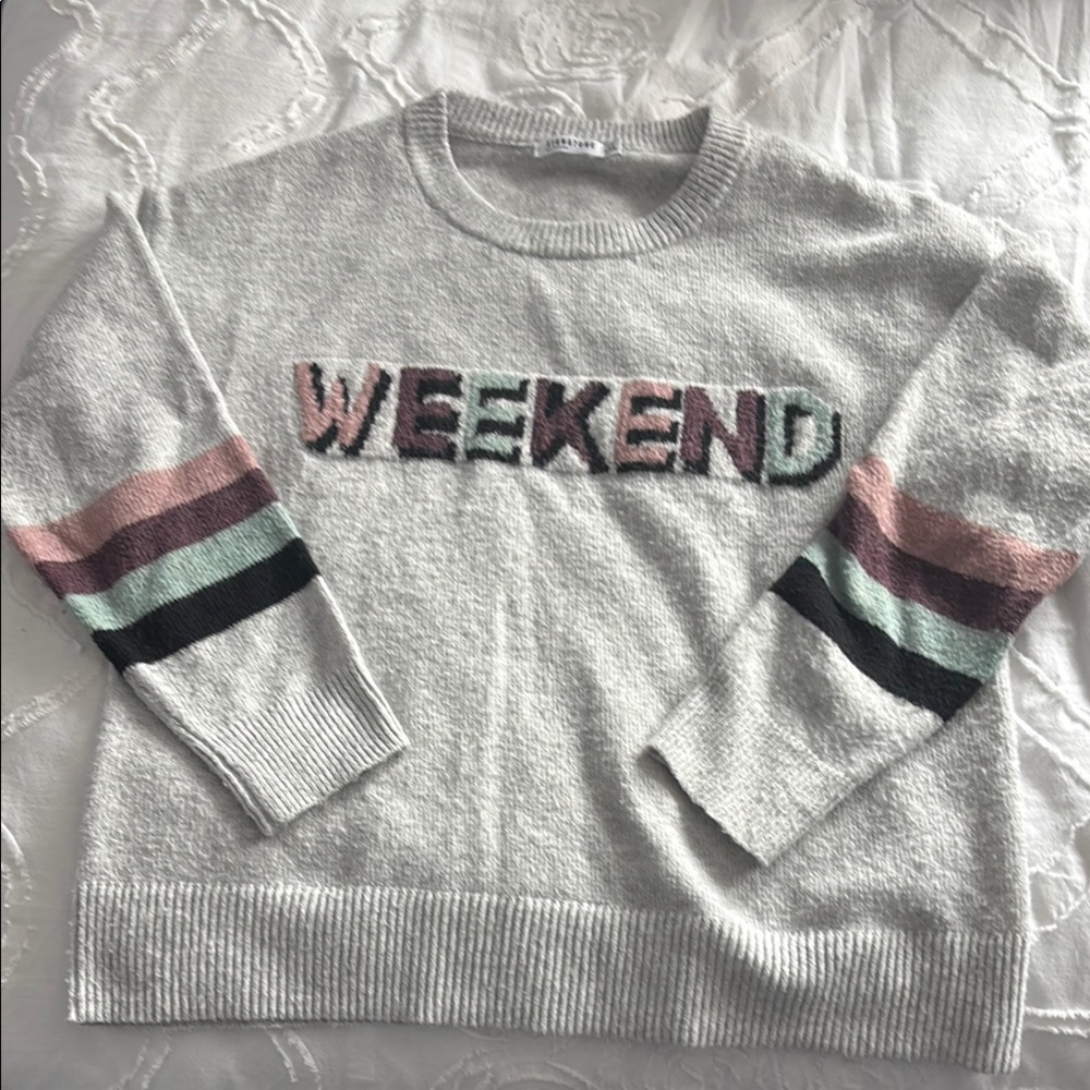 Gray Weekend Sweater